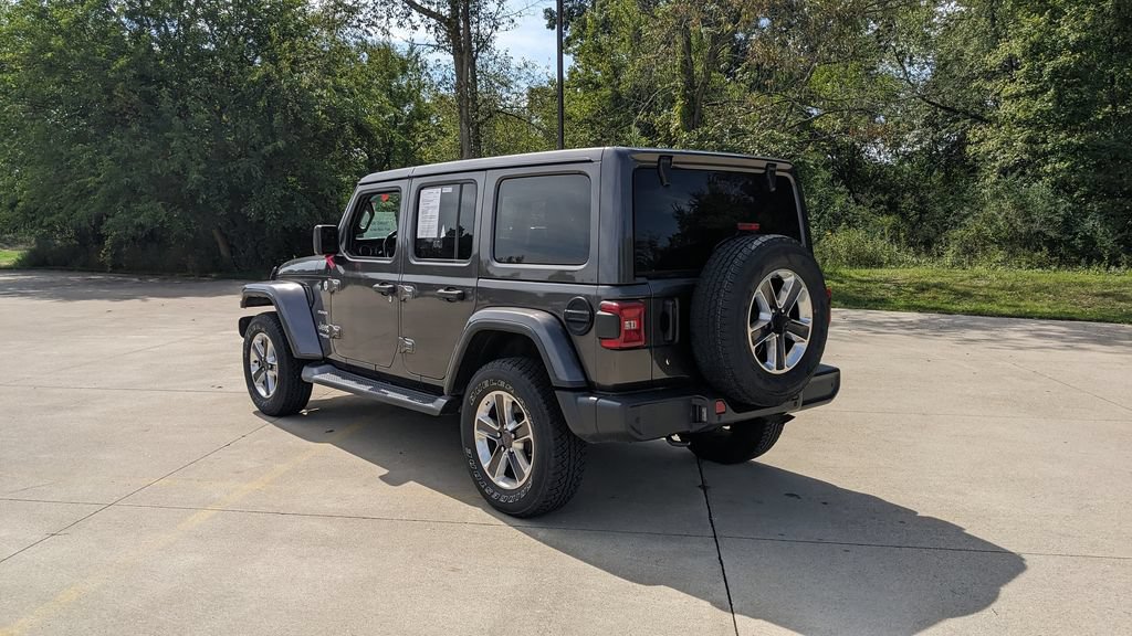Used 2019 Jeep Wrangler Unlimited Sahara w/ Uconnect 4C Nav & Sound Group AWD/4WD image 5