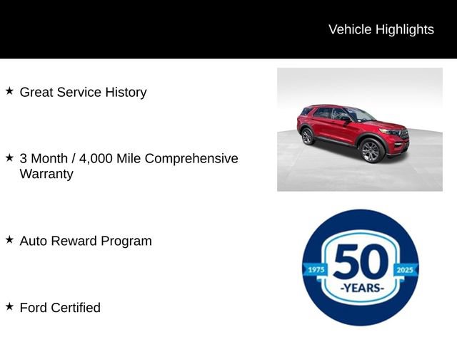 Certified 2023 Ford Explorer XLT w/ Equipment Group 202A AWD/4WD image 7