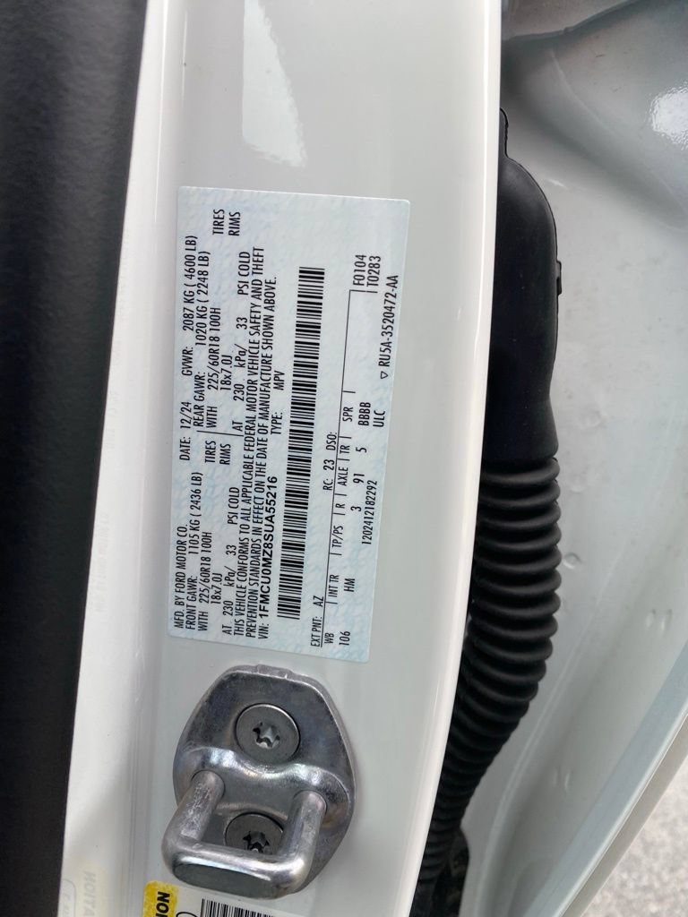 Certified 2025 Ford Escape ST-Line w/ Equipment Group 301A FWD image 16