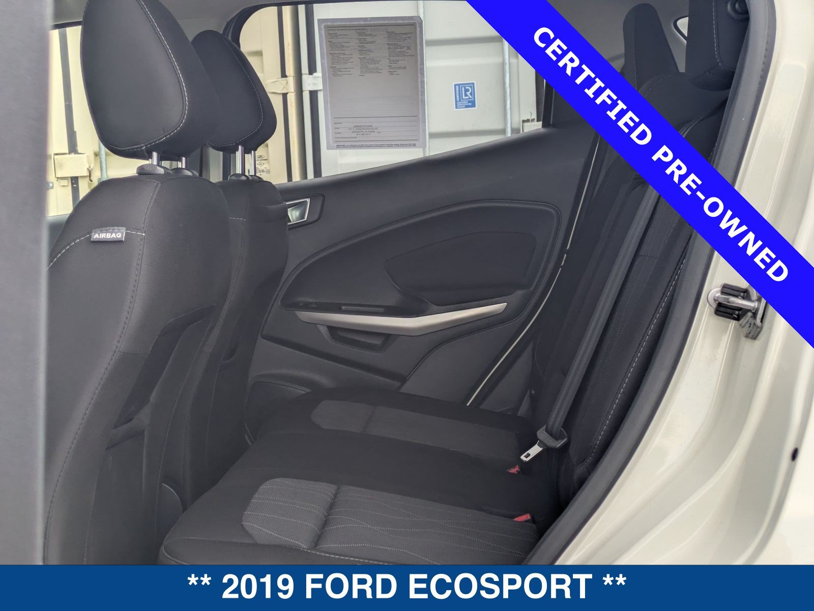 Certified 2019 Ford EcoSport SE FWD image 15