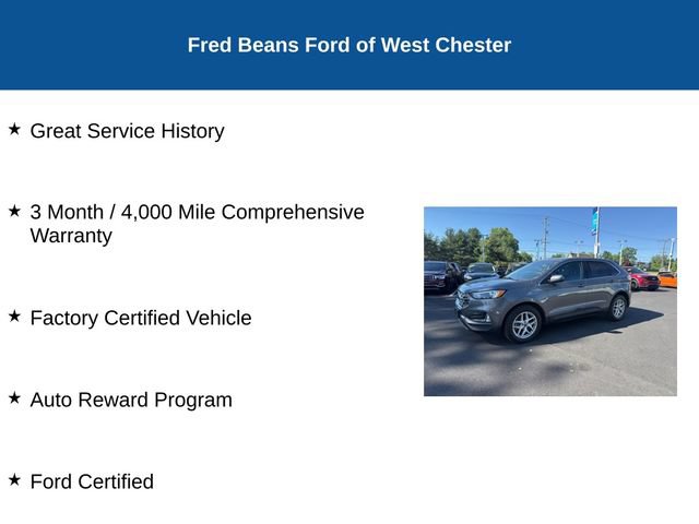 Certified 2022 Ford Edge SEL w/ Convenience Package AWD/4WD image 6