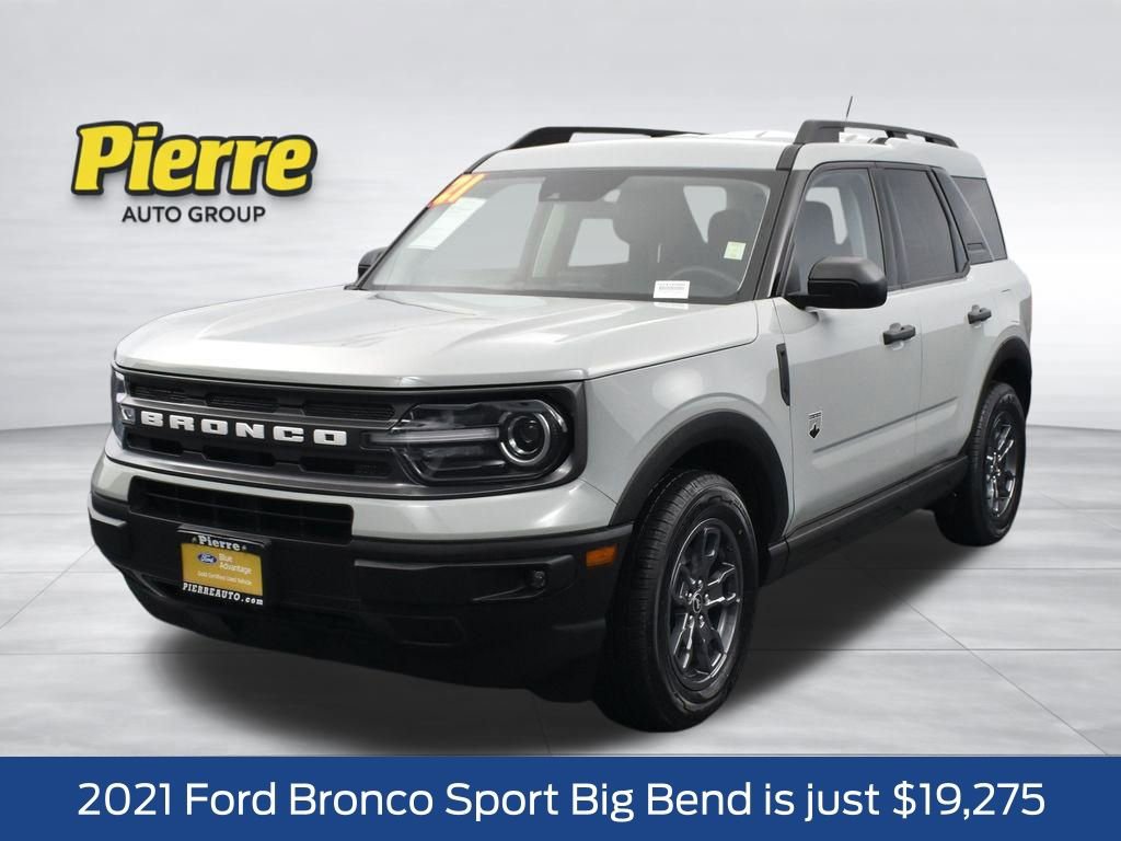Certified 2021 Ford Bronco Sport Big Bend