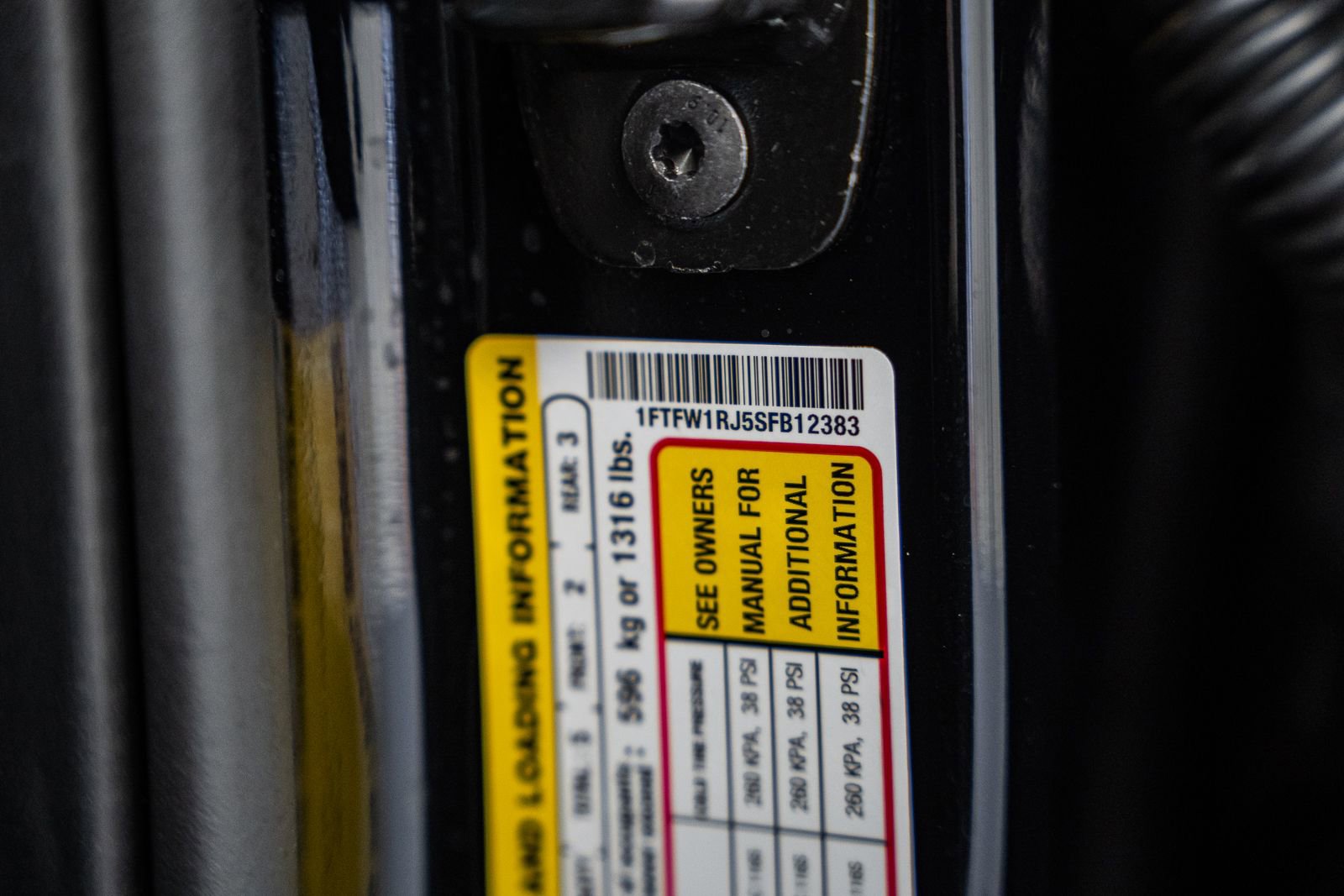 Certified 2025 Ford F150 Raptor w/ Equipment Group 803A Raptor R image 55