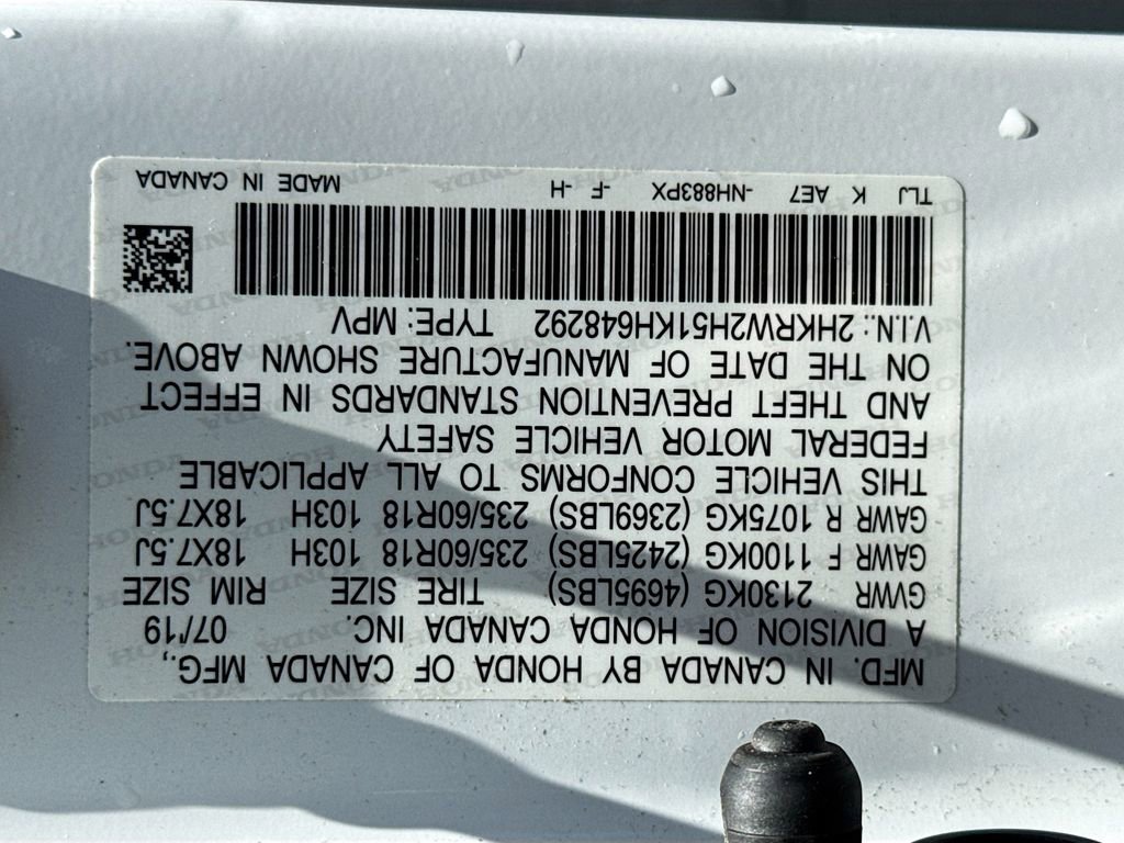 Used 2019 Honda CR-V EX image 31