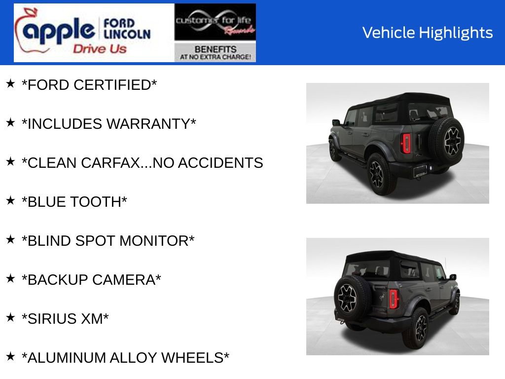 Certified 2021 Ford Bronco Outer Banks image 9