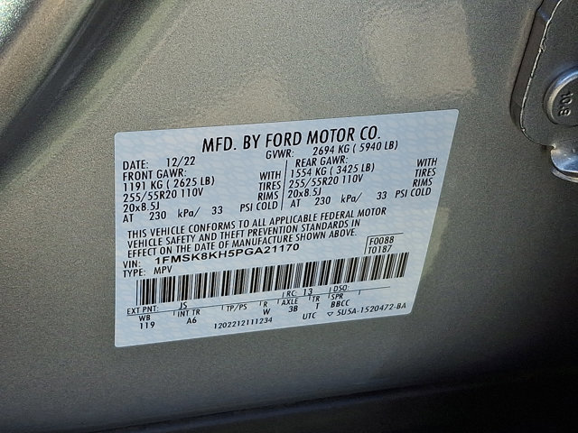 Certified 2023 Ford Explorer ST-Line w/ Class IV Trailer Tow Package image 29