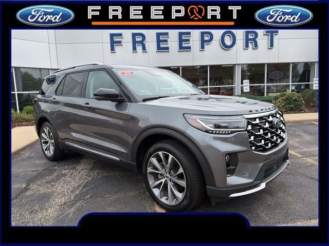 Certified 2025 Ford Explorer Platinum w/ Ultimate Package AWD/4WD image 1
