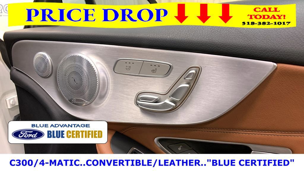 Used 2018 Mercedes-Benz C 300 4MATIC Cabriolet image 21
