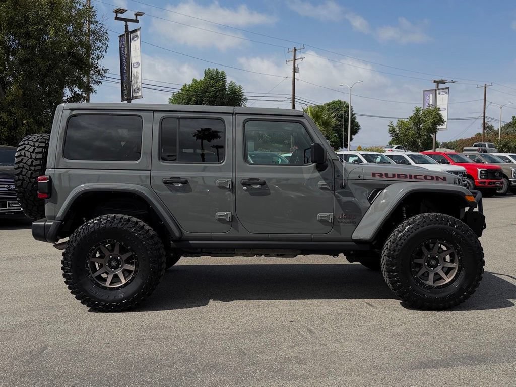Used 2021 Jeep Wrangler Unlimited Rubicon w/ LED Lighting Group AWD/4WD image 9