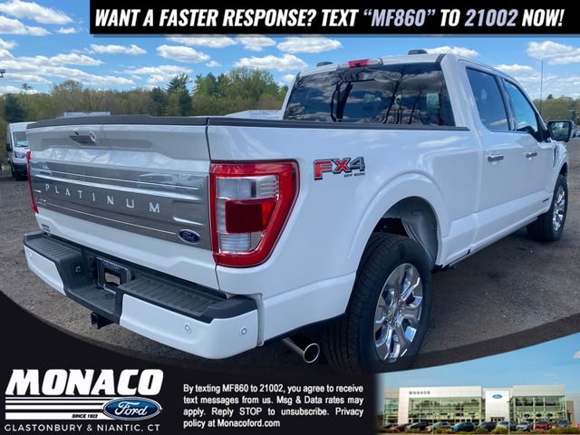 Certified 2023 Ford F150 Platinum w/ Equipment Group 701A High AWD/4WD image 8