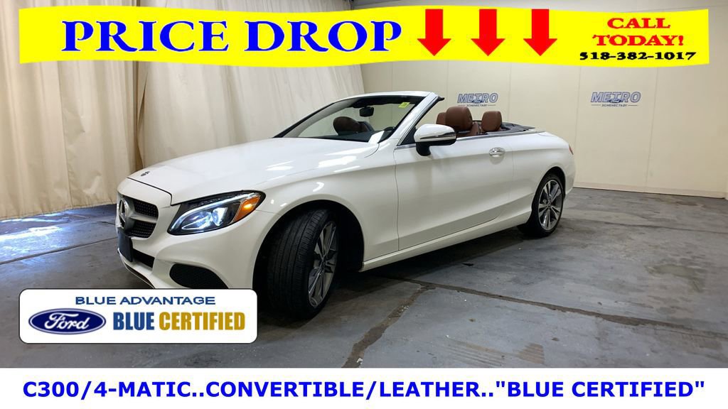 Used 2018 Mercedes-Benz C 300 4MATIC Cabriolet image 3