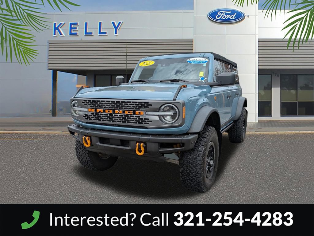 Certified 2021 Ford Bronco Badlands AWD/4WD image 1