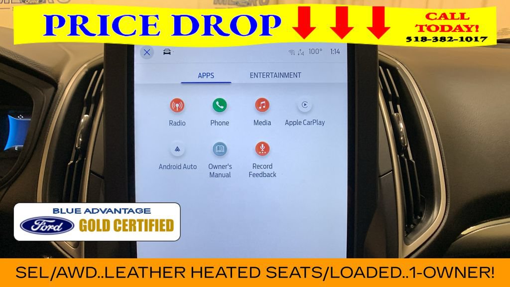 Certified 2022 Ford Edge SEL w/ Convenience Package AWD/4WD image 38