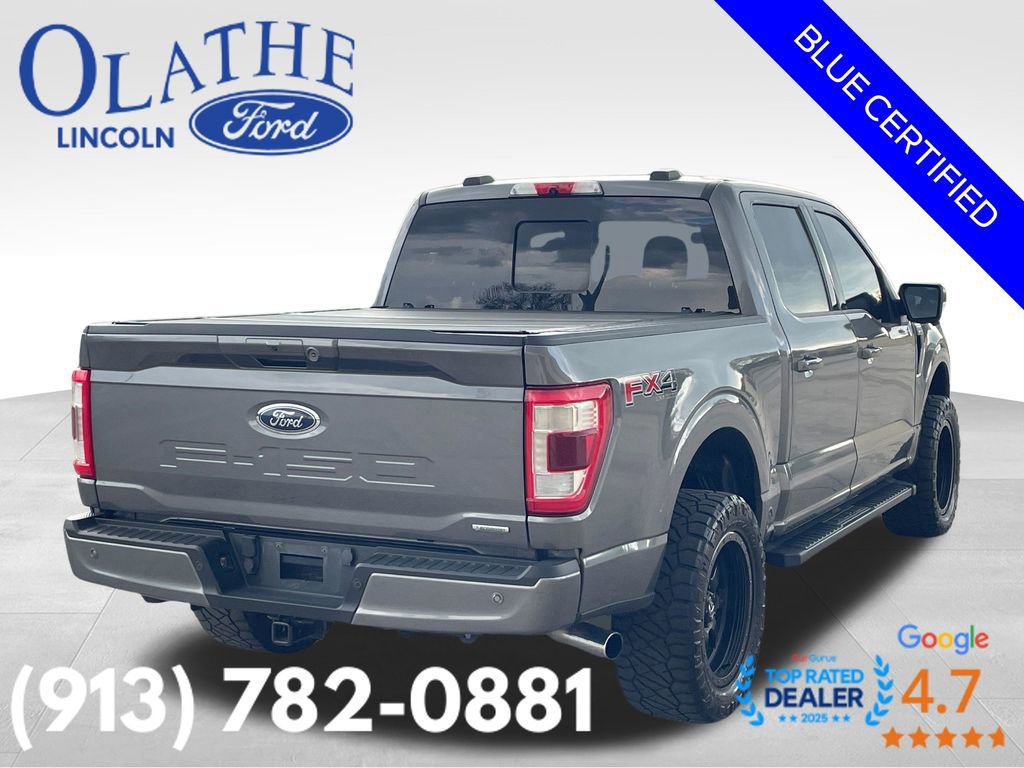 Certified 2021 Ford F150 Lariat w/ Equipment Group 502A High image 3