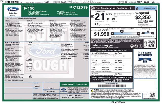 Certified 2021 Ford F150 XLT w/ Equipment Group 302A High AWD/4WD image 23