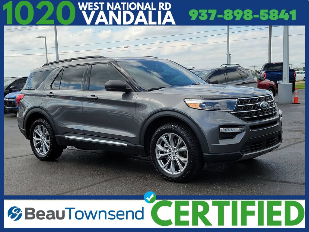 Certified 2023 Ford Explorer XLT w/ Equipment Group 202A AWD/4WD 360° Tour