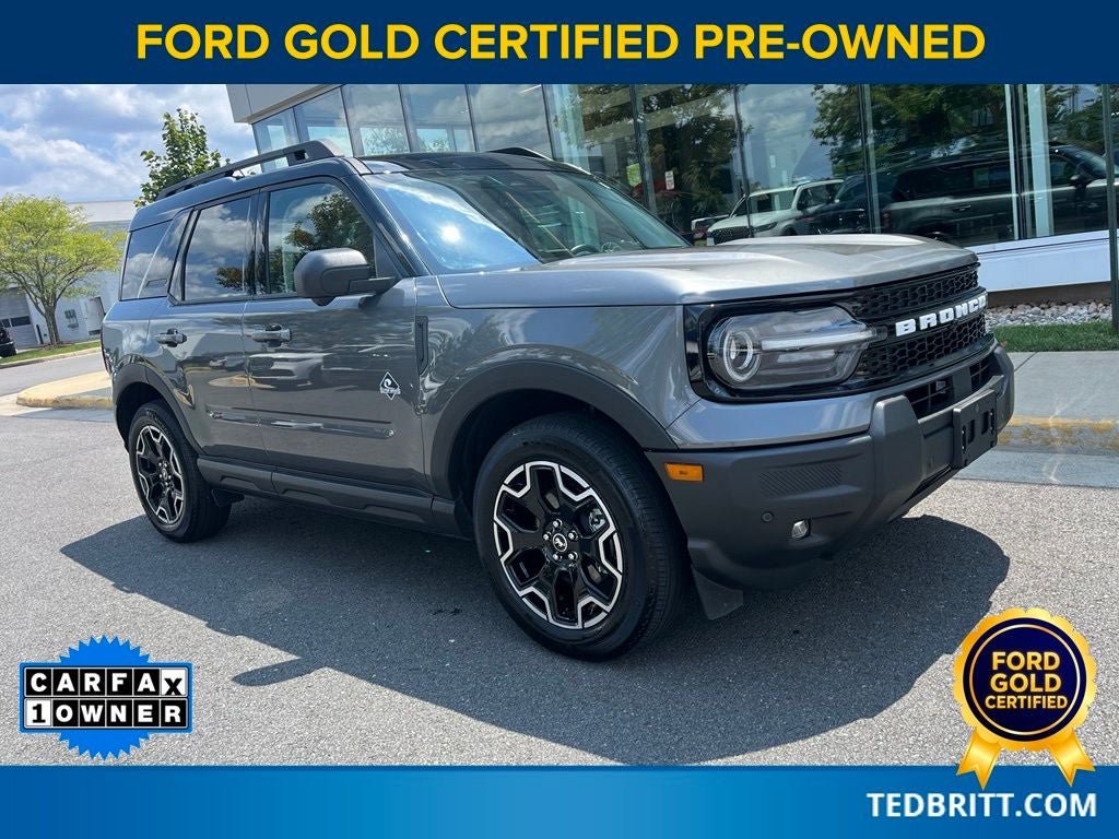 Certified 2025 Ford Bronco Sport Outer Banks w/ Outer Banks Tech Package+