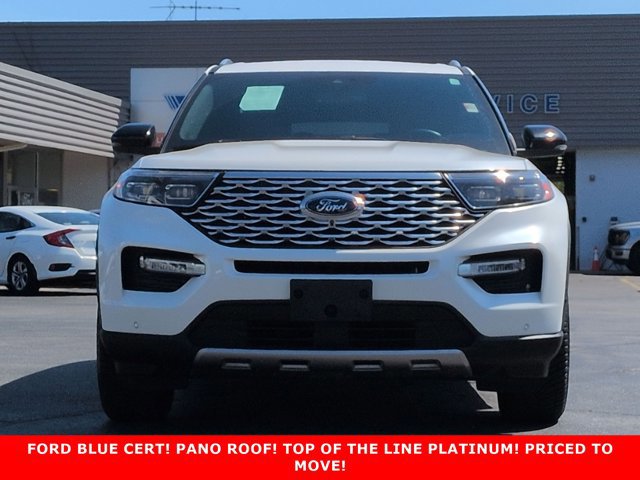 Certified 2020 Ford Explorer Platinum w/ Premium Technology Package AWD/4WD image 2