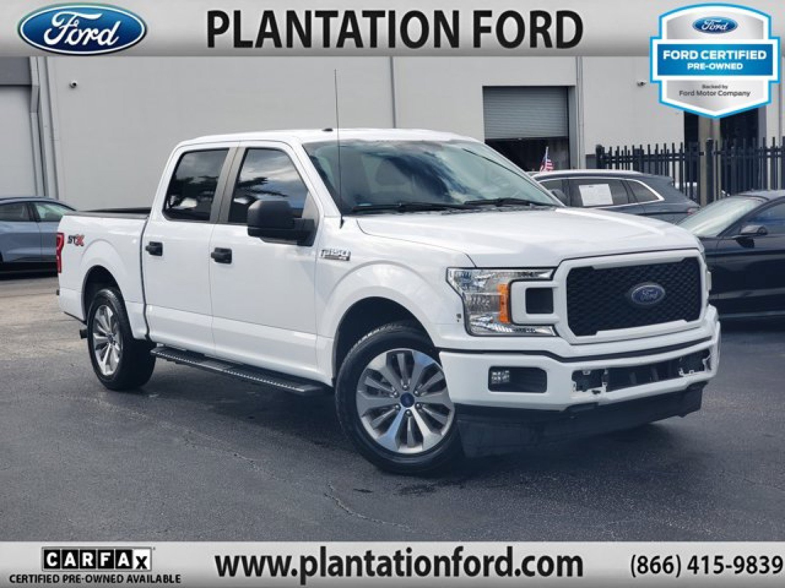 Certified 2018 Ford F150 XL w/ Equipment Group 101A Mid image 1