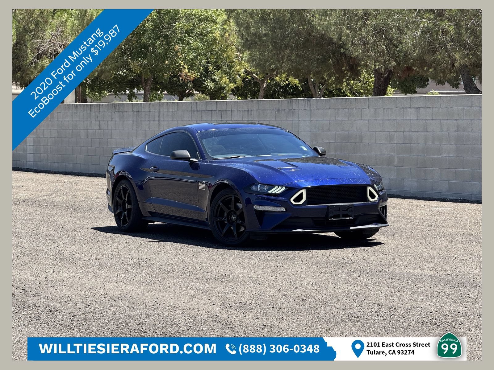 Certified 2020 Ford Mustang Coupe w/ Equipment Group 101A RWD image 1