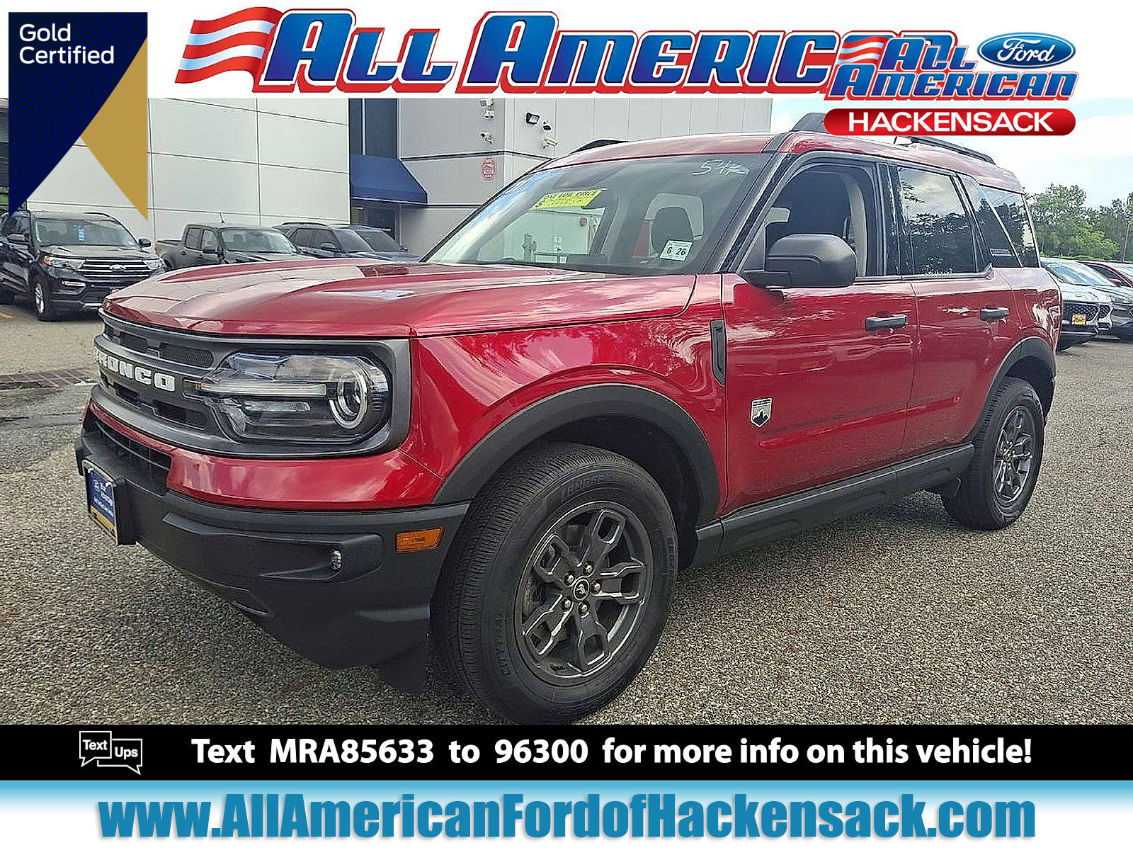 Certified 2021 Ford Bronco Sport Big Bend