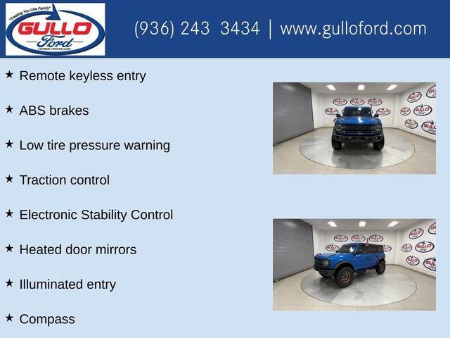 Certified 2022 Ford Bronco Black Diamond AWD/4WD image 11