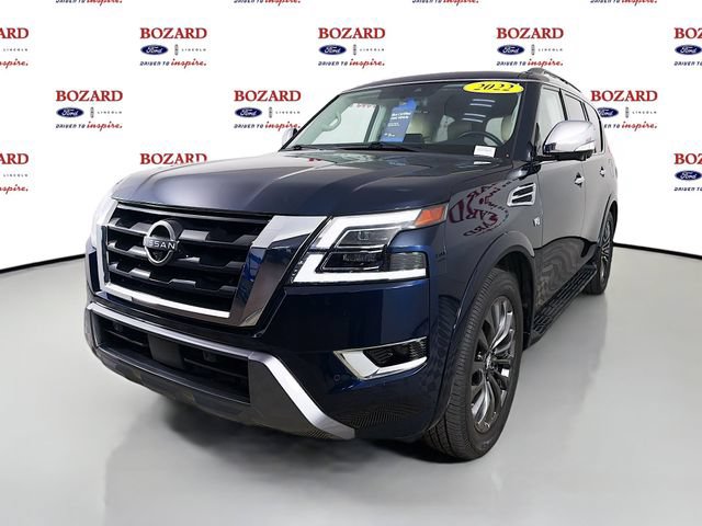 Used 2022 Nissan Armada Platinum w/ Captain's Chairs Package RWD image 4