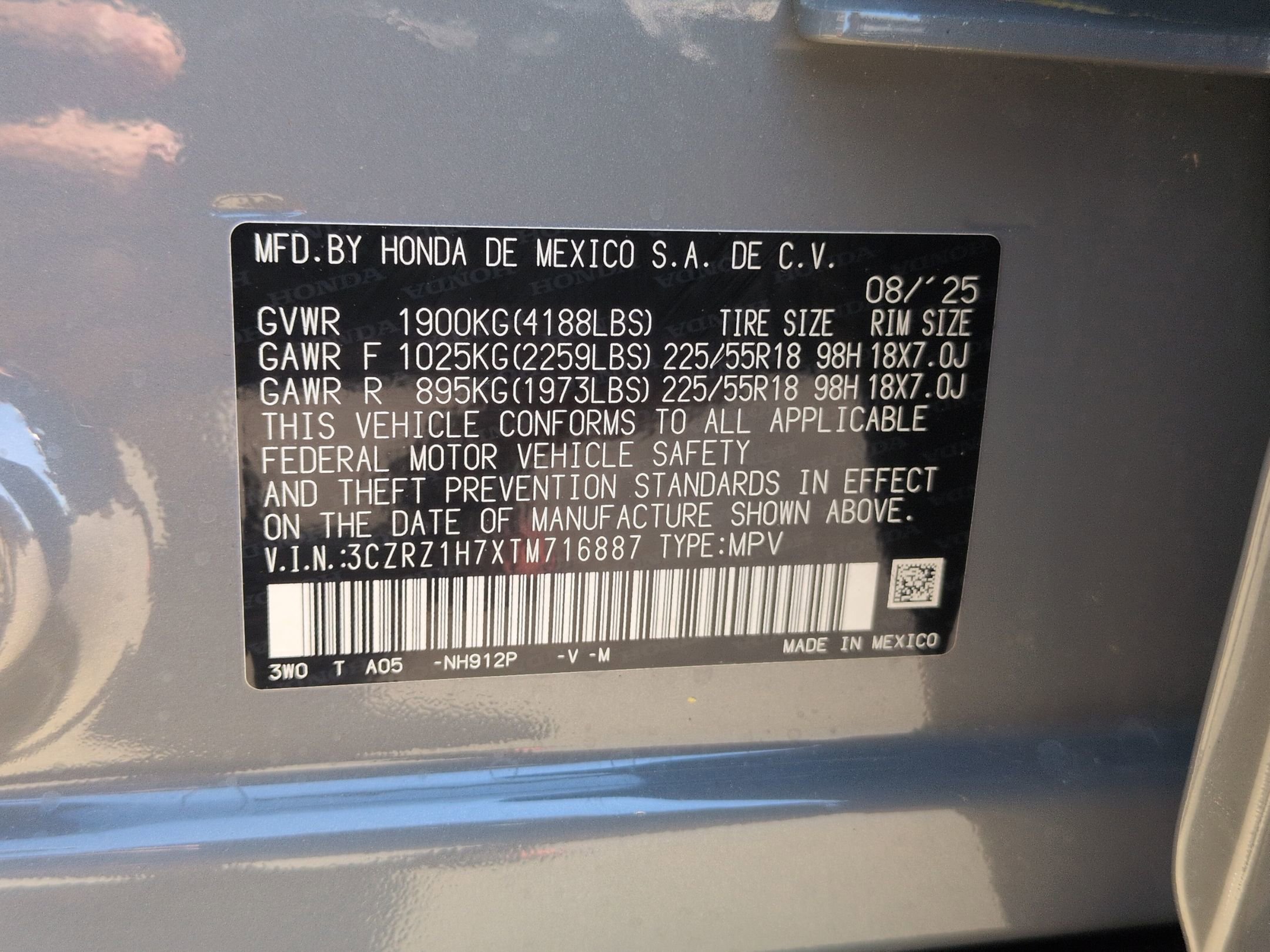Used 2026 Honda HR-V EX-L image 38