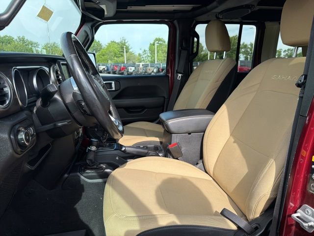 Used 2021 Jeep Wrangler Unlimited Sahara w/ Uconnect 4C Nav & Sound Group AWD/4WD image 21