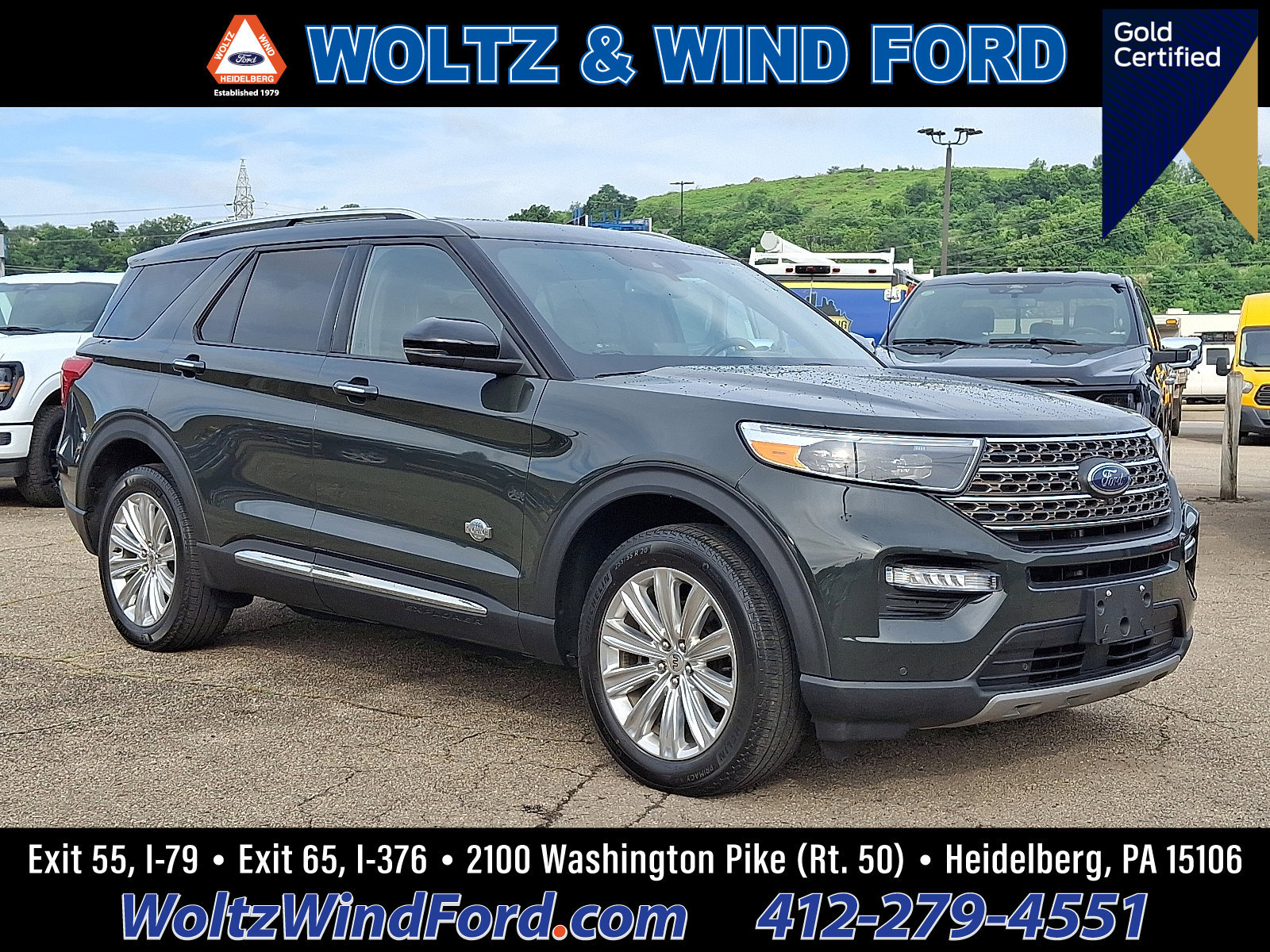 Certified 2022 Ford Explorer King Ranch w/ Premium Technology Package