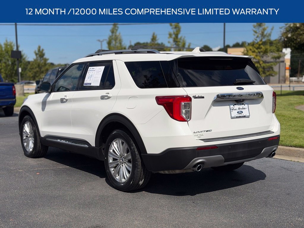 Certified 2023 Ford Explorer Limited w/ Limited Technology Package RWD image 5