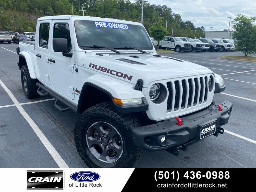 Used 2020 Jeep Gladiator Rubicon w/ LED Lighting Group video 1