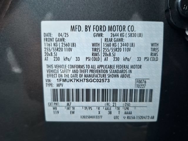 Certified 2025 Ford Explorer ST-Line RWD image 38