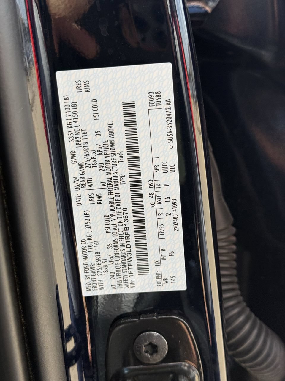 Certified 2024 Ford F150 XLT w/ Equipment Group 302A MID AWD/4WD image 29