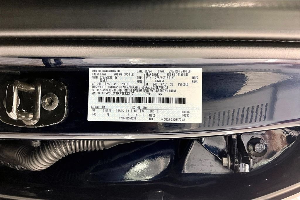 Certified 2024 Ford F150 XLT w/ Equipment Group 302A MID AWD/4WD image 36