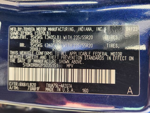 Used 2023 Toyota Highlander Limited image 27