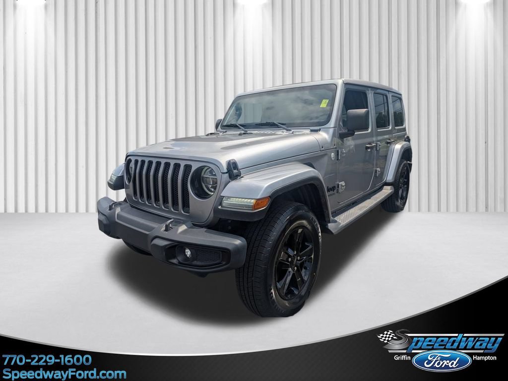 Used 2020 Jeep Wrangler Unlimited Sahara AWD/4WD image 1