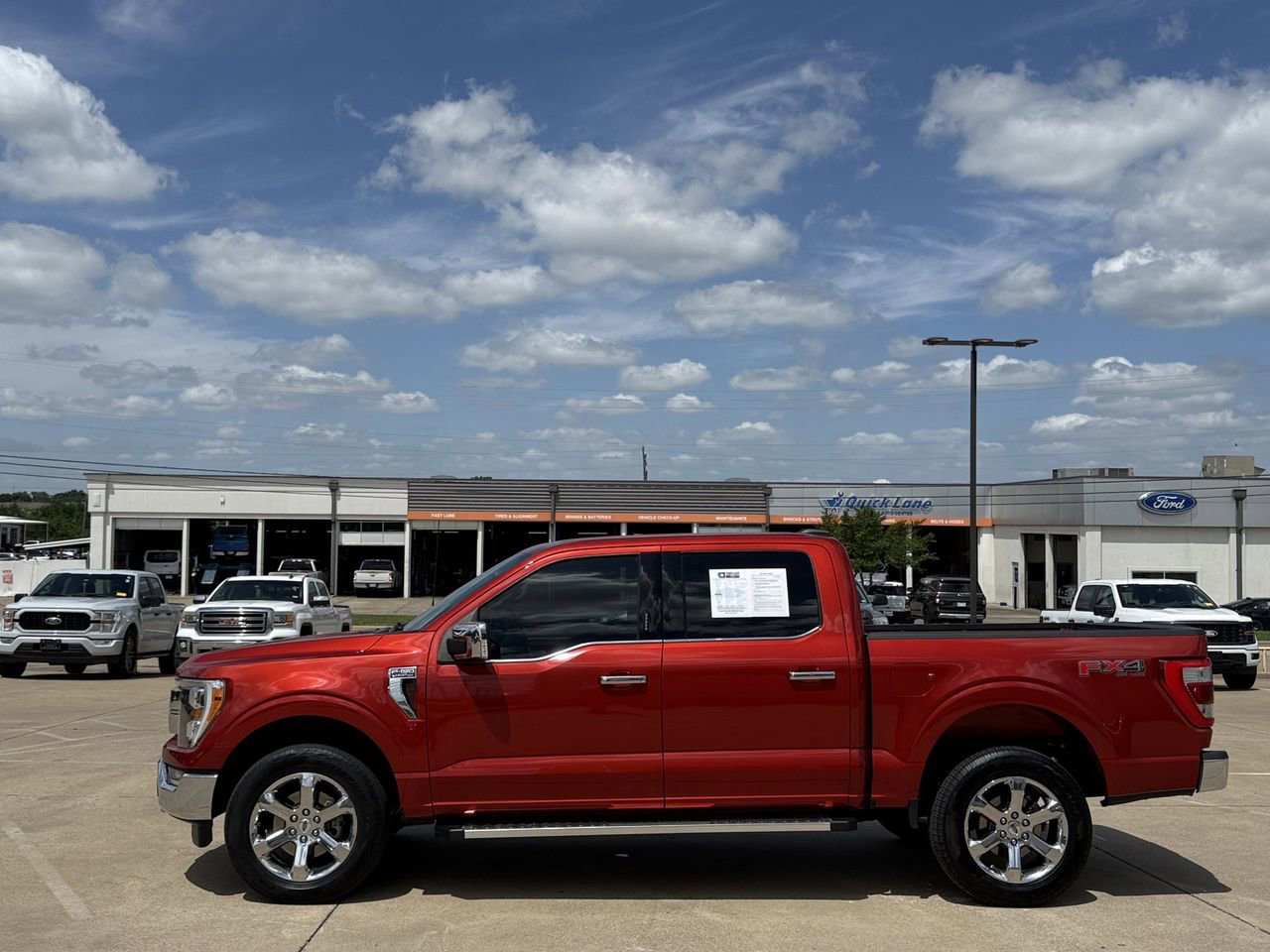 Certified 2023 Ford F150 Lariat w/ FX4 Off-Road Package AWD/4WD image 3