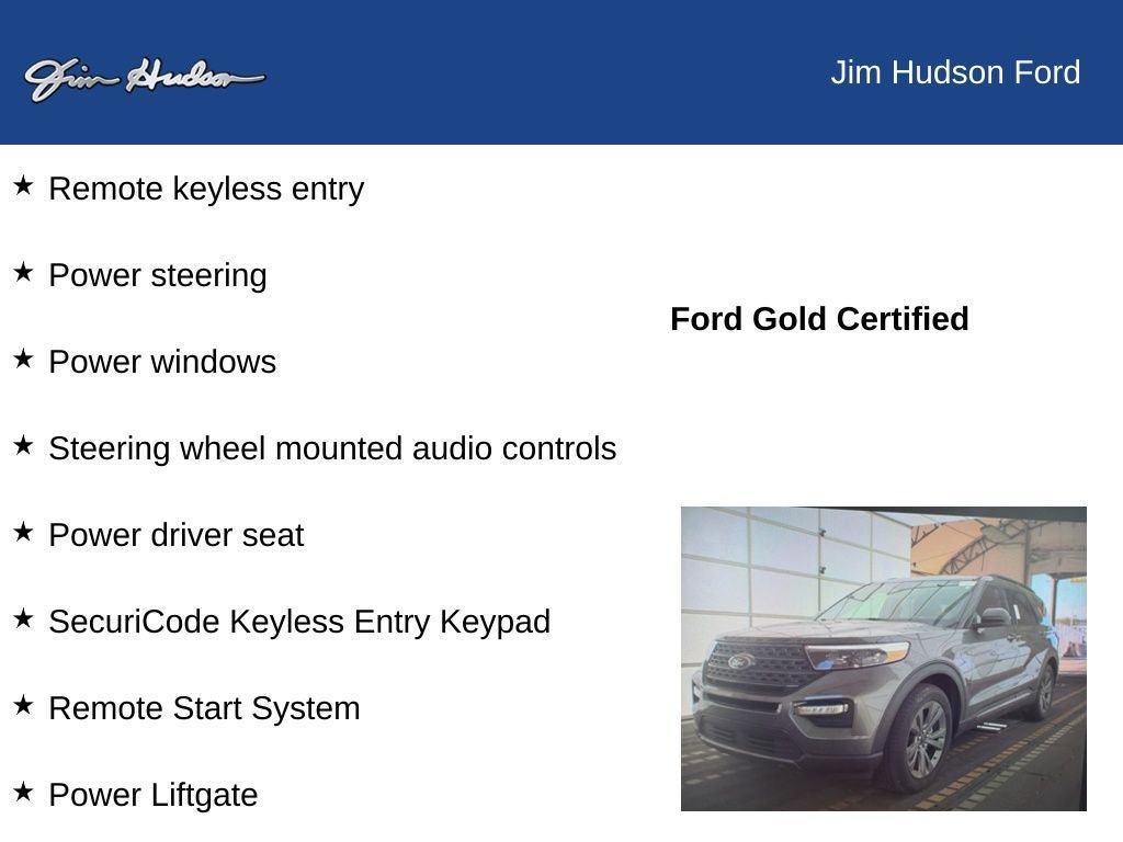 Certified 2023 Ford Explorer XLT w/ Equipment Group 202A RWD image 10