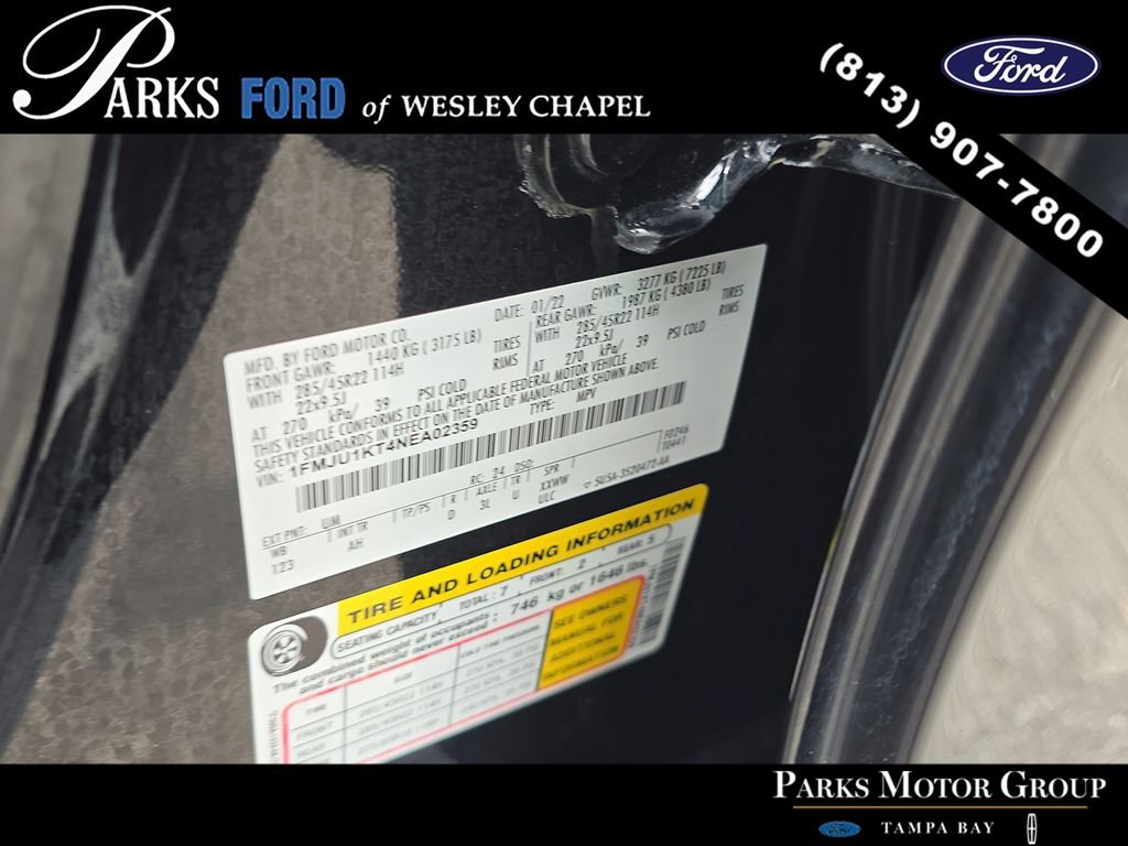 Certified 2022 Ford Expedition Limited RWD image 35