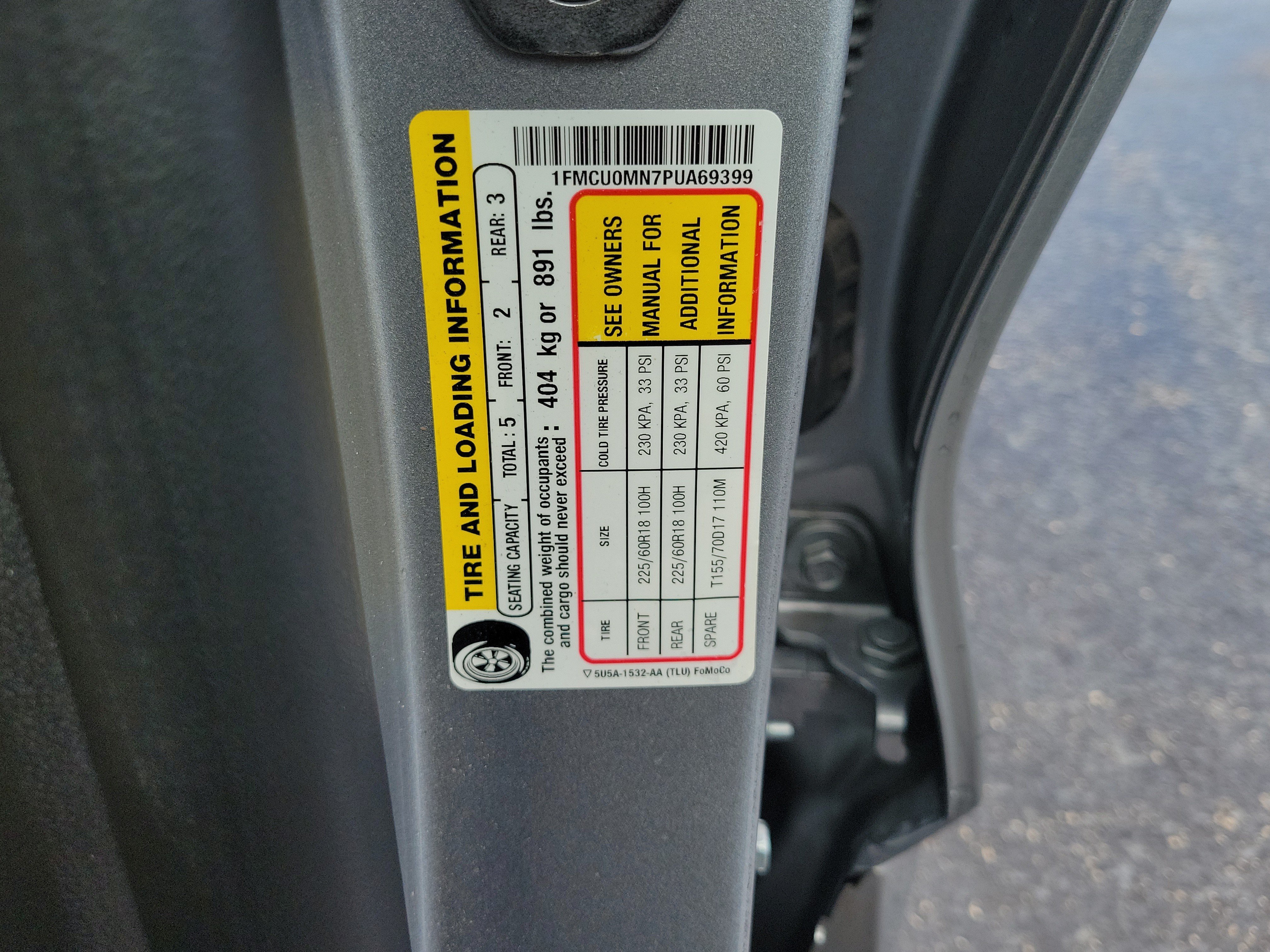 Certified 2023 Ford Escape ST-Line w/ Tech Pack #1 FWD image 30