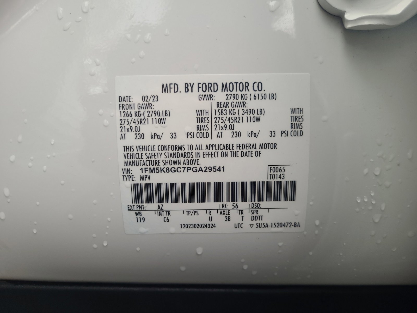 Certified 2023 Ford Explorer ST w/ Equipment Group 401A image 25