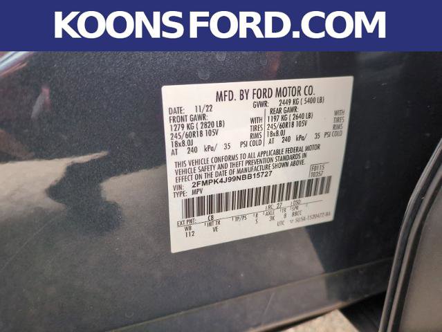 Certified 2022 Ford Edge SEL w/ Convenience Package AWD/4WD image 28