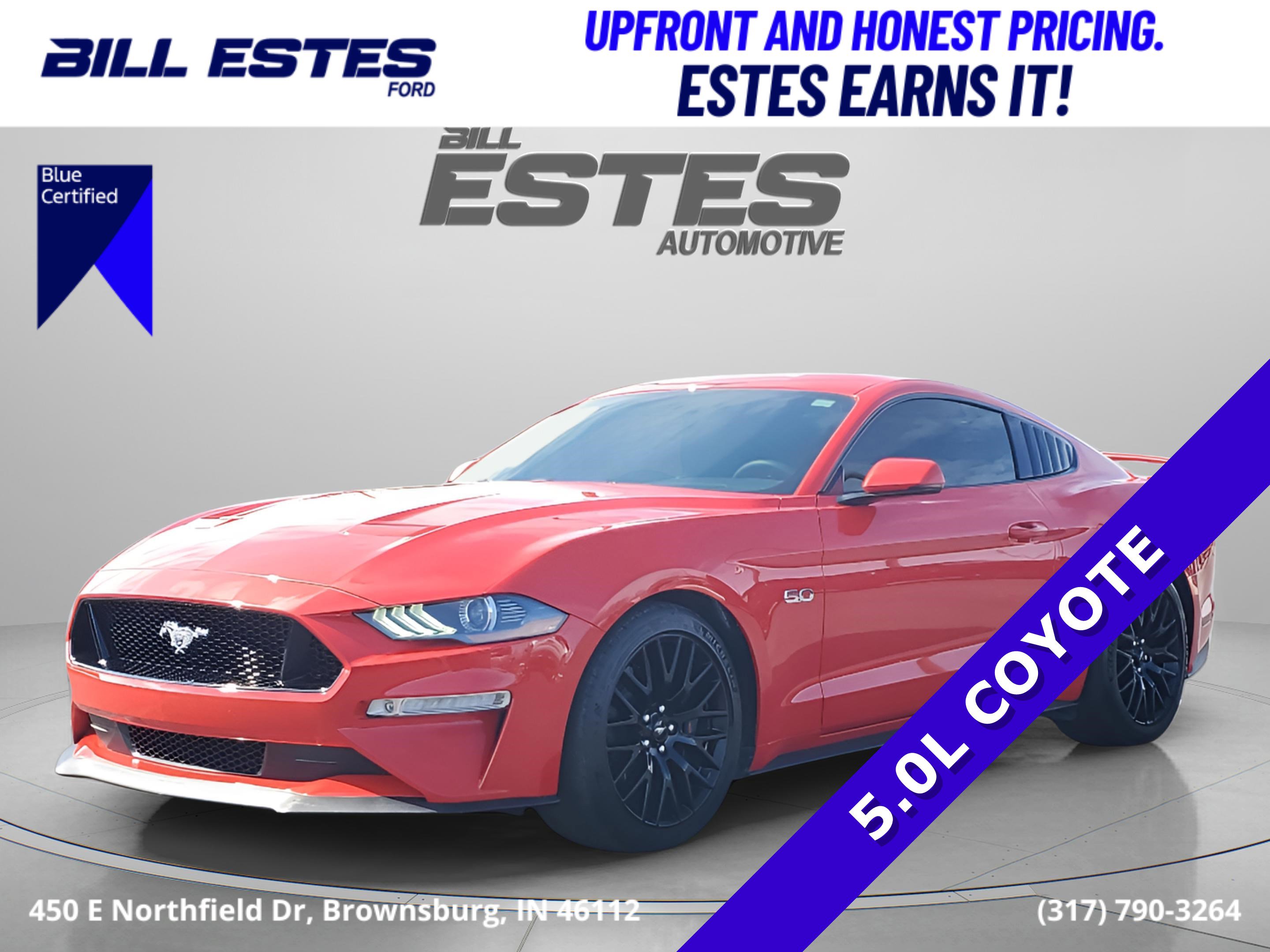 Certified 2019 Ford Mustang GT Premium w/ GT Performance Package