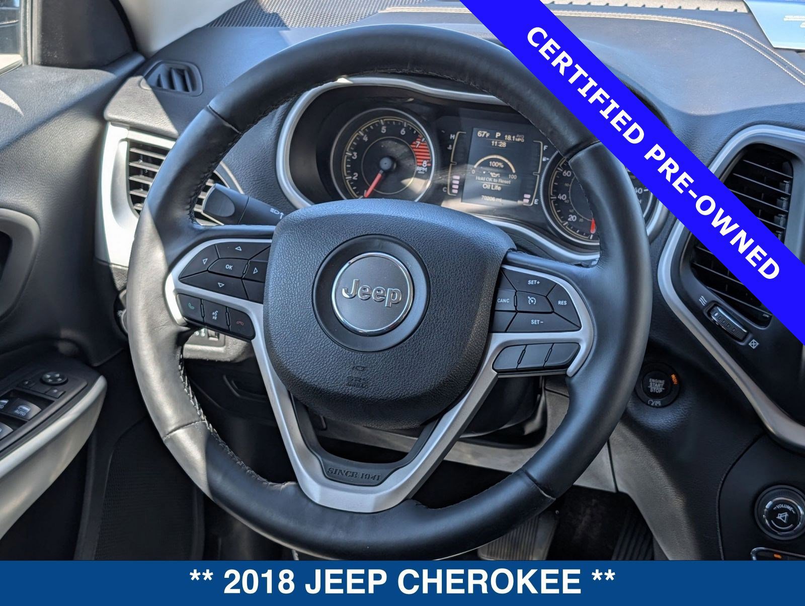 Used 2018 Jeep Cherokee Latitude Plus image 15