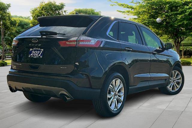 Certified 2021 Ford Edge Titanium w/ Cargo Accessory Package AWD/4WD image 12