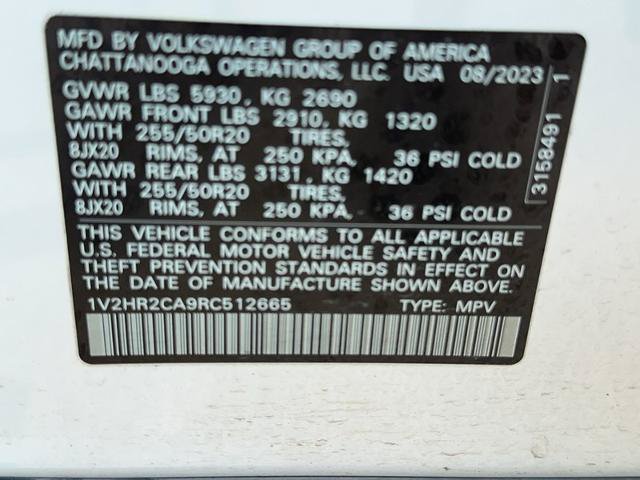 Used 2024 Volkswagen Atlas SE AWD/4WD image 19