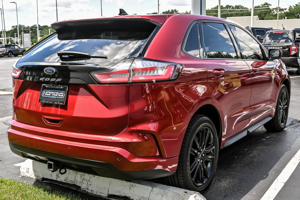 Certified 2022 Ford Edge ST-Line w/ Class II Trailer Tow Package AWD/4WD image 9