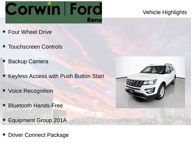 Certified 2017 Ford Explorer XLT w/ Equipment Group 201A AWD/4WD image 7