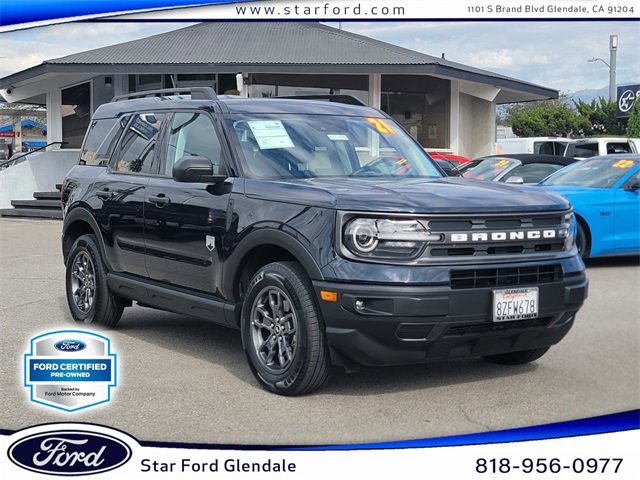 Certified 2021 Ford Bronco Sport Big Bend